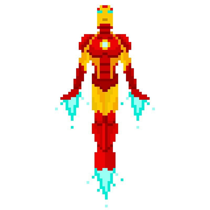 ArtStation - Avengers pixel art for mobile app