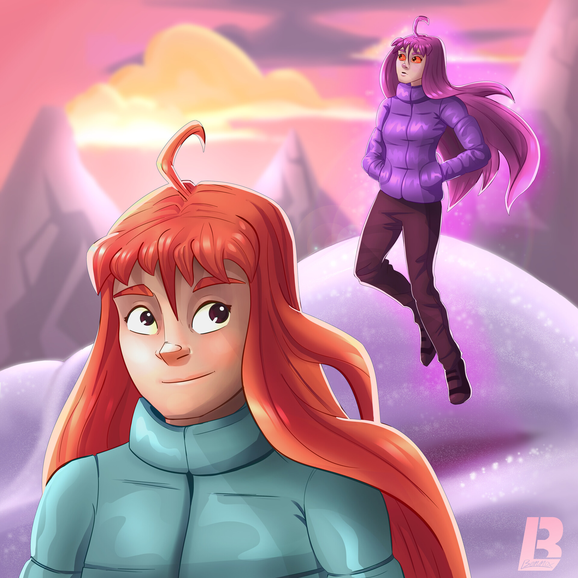 Bryce Lennox Celeste Fan Art