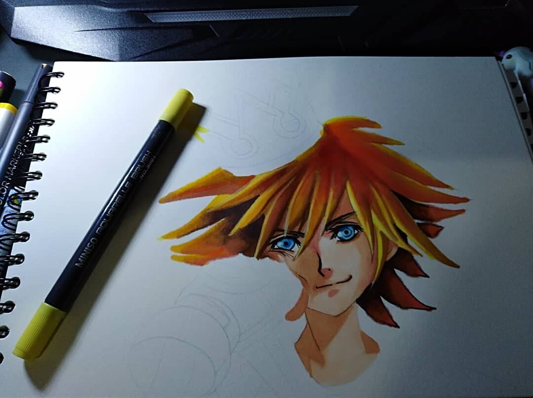 Lily´s World Art - Sora - Kingdom Hearts