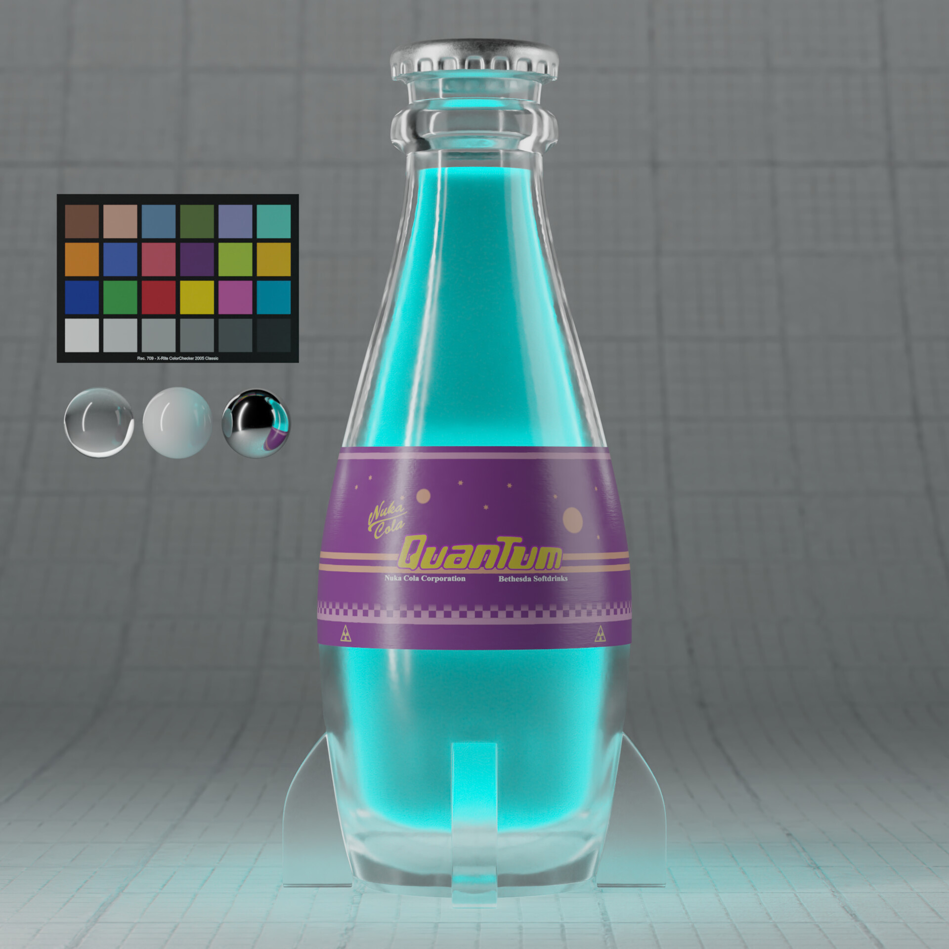 ArtStation - Nuka Cola Quantum Packshot | Fanart