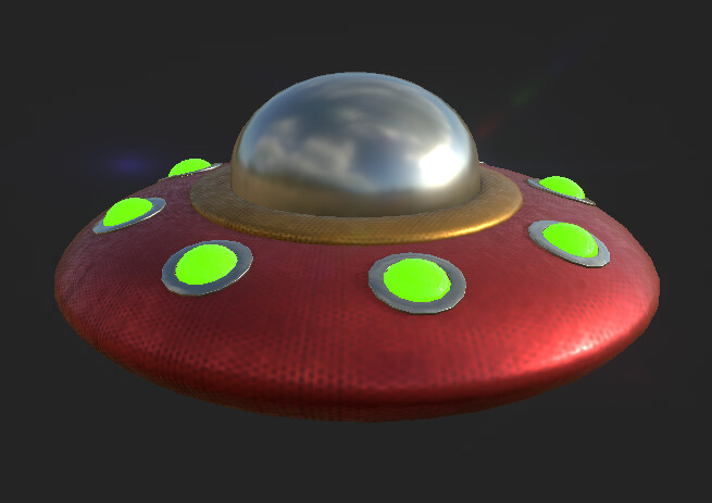 Textured UFO