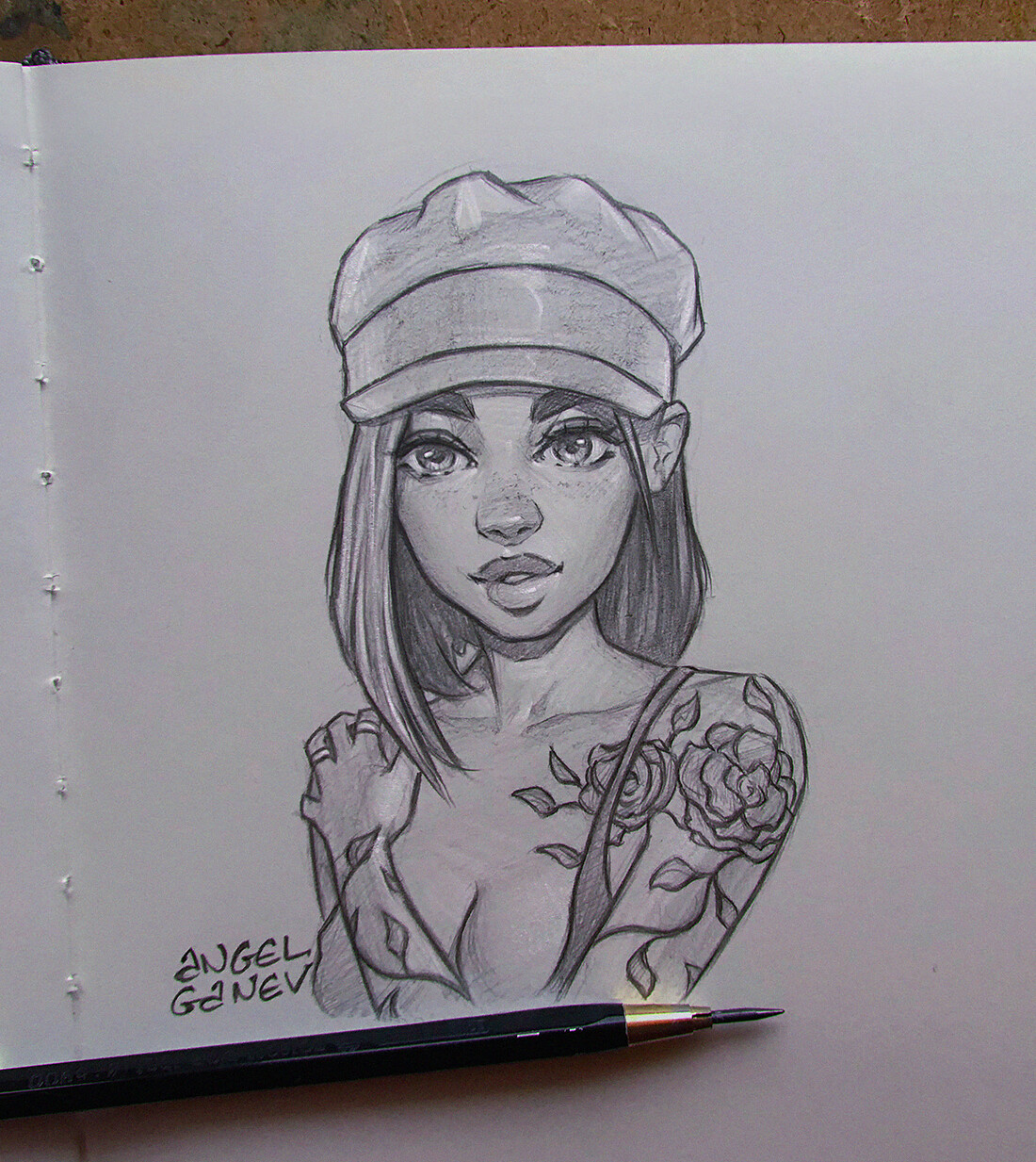 Рисунки angel ganev angel