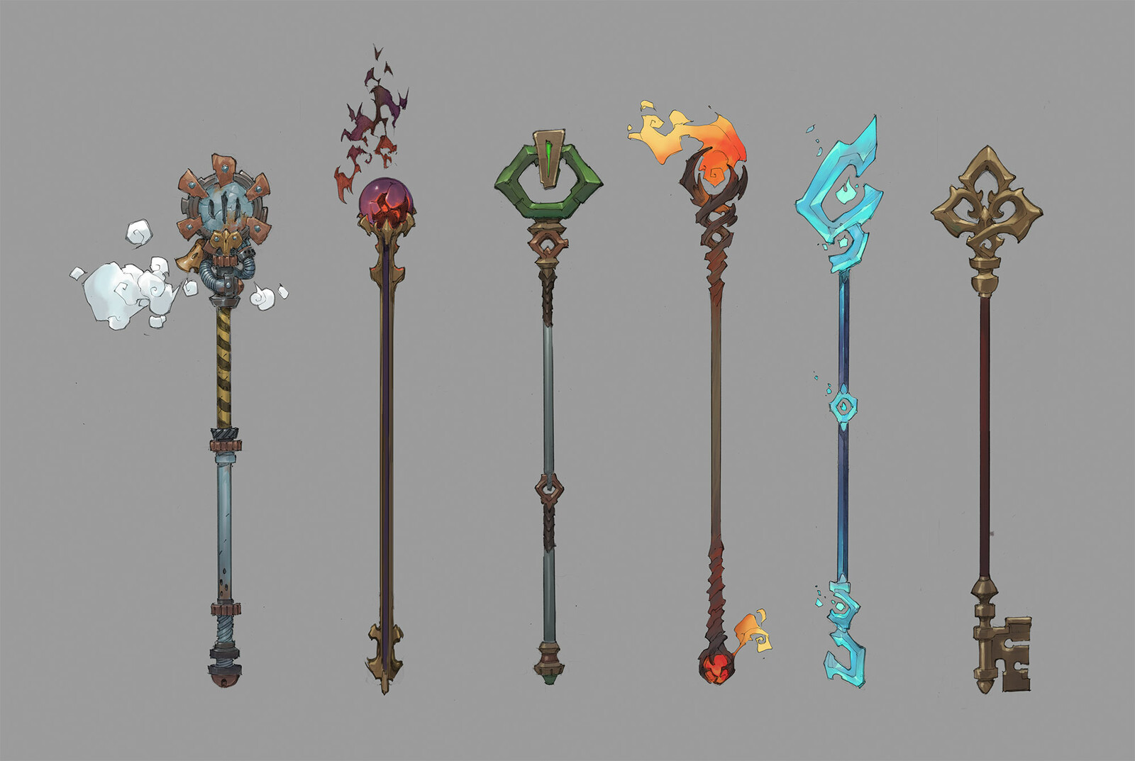 staff concept coloring