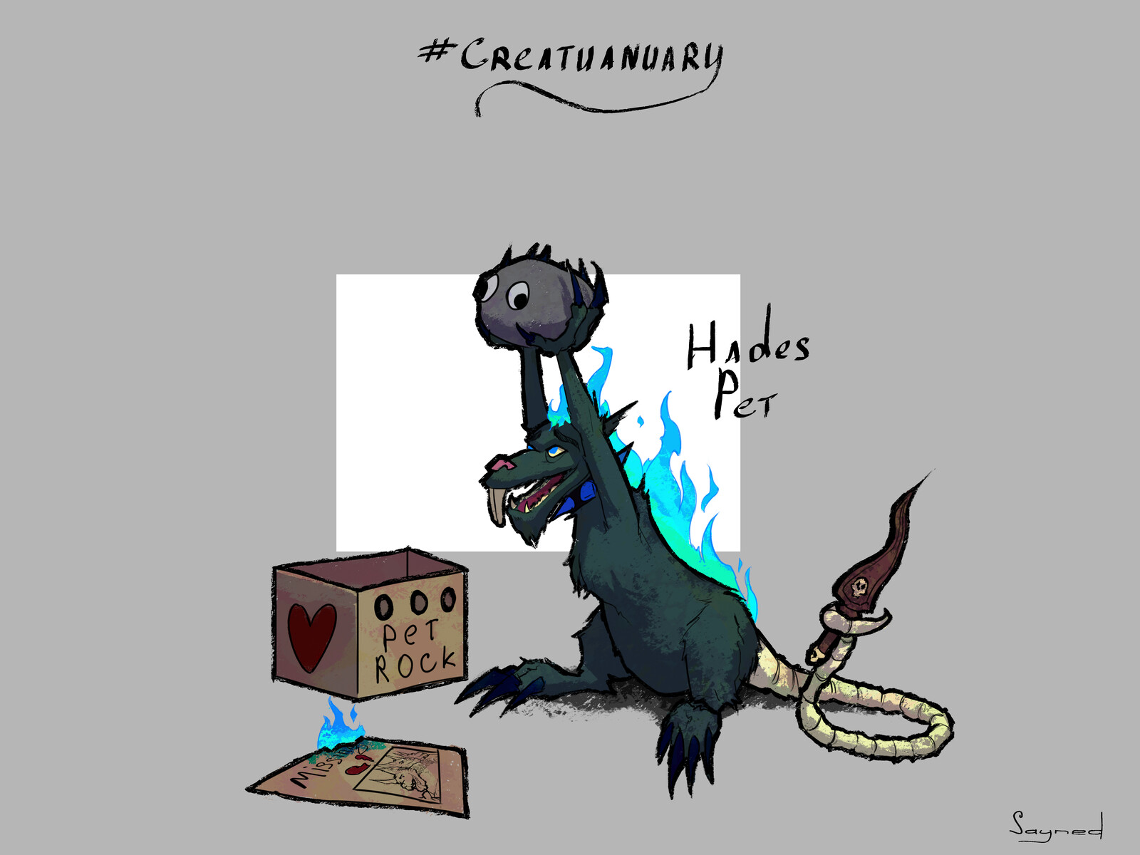 Day 22. Hades (new) Pet