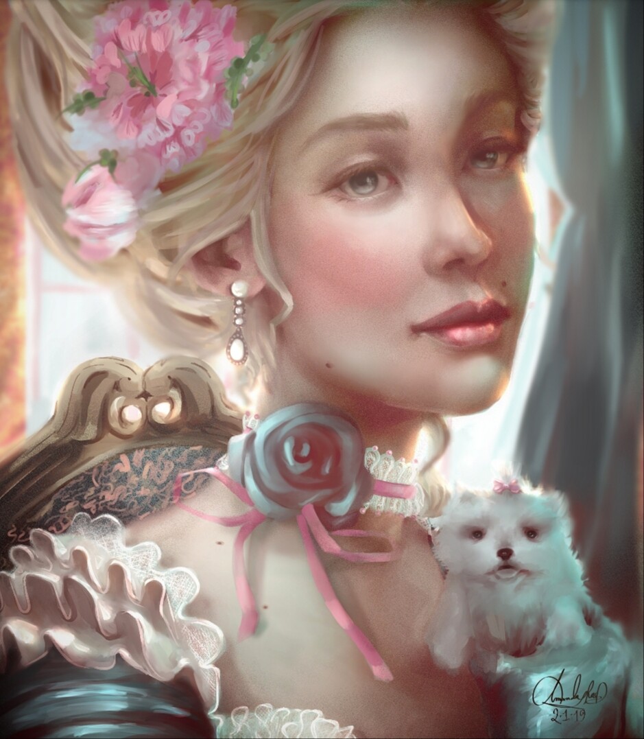 аристократка рисунок