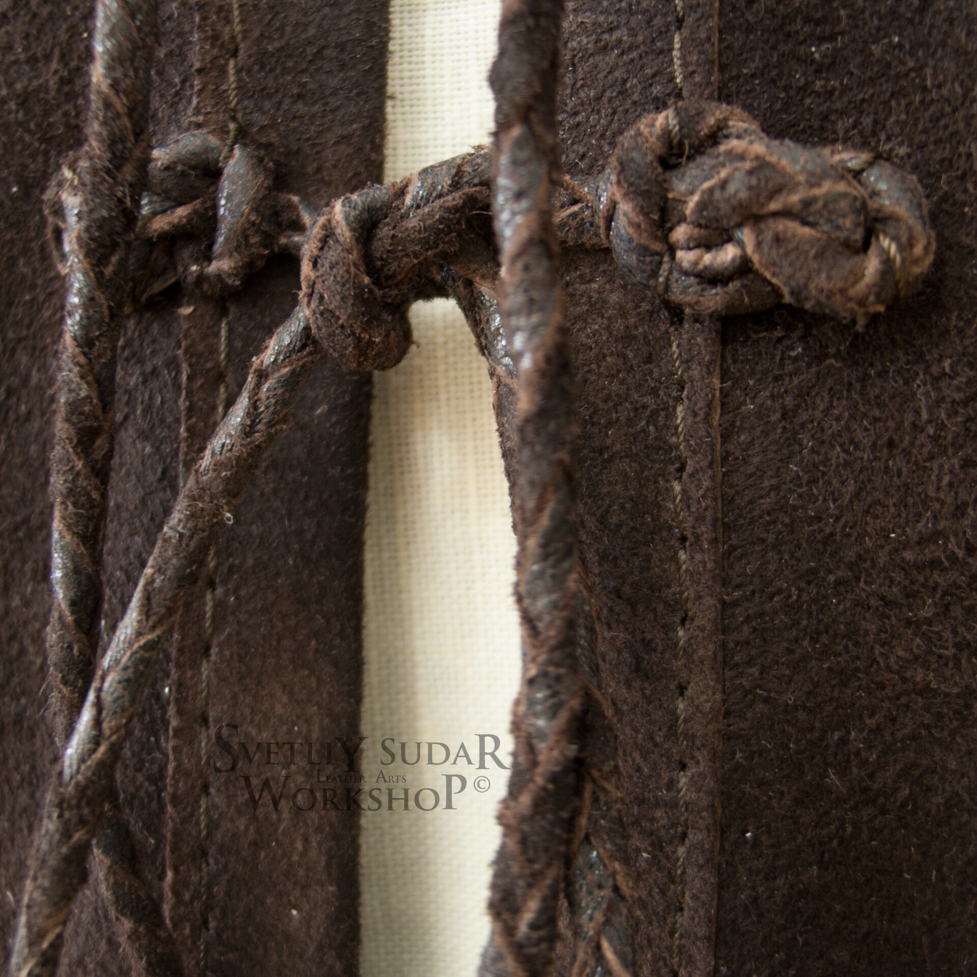 Alex Rukavishnikov Aragorn leather vest replica Strider s Jerkin