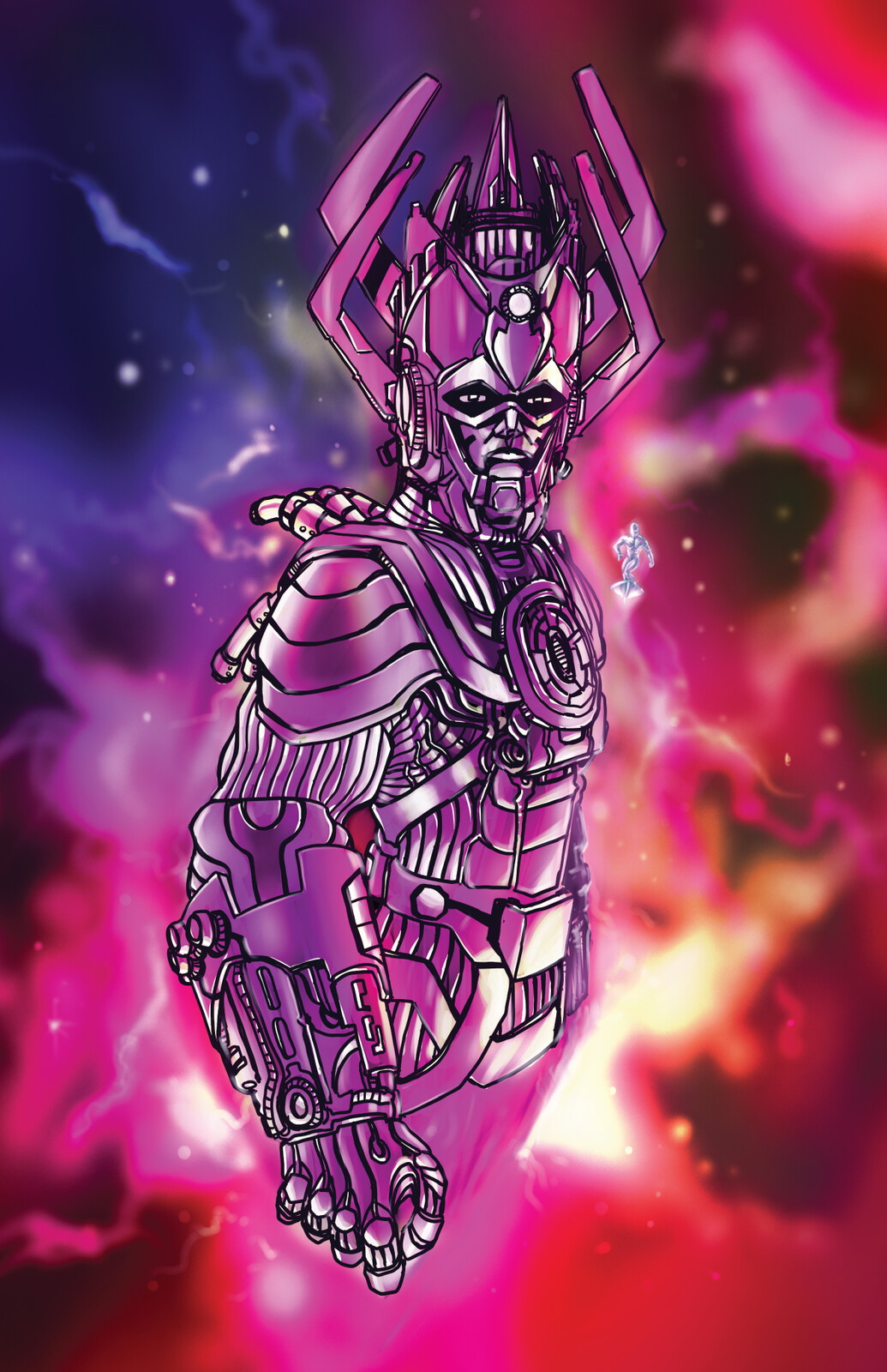 Galactus &amp; the Silver Surfer