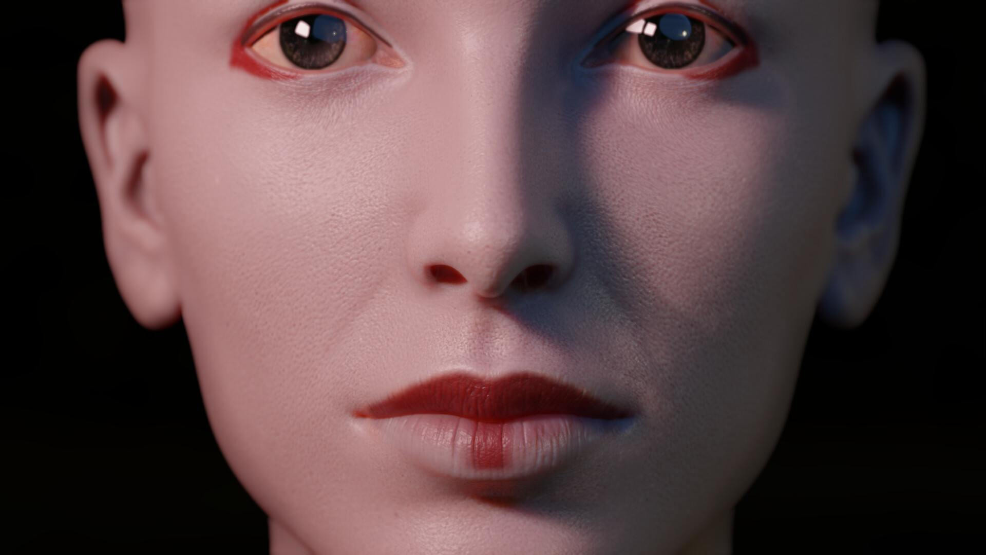 Губы Zbrush