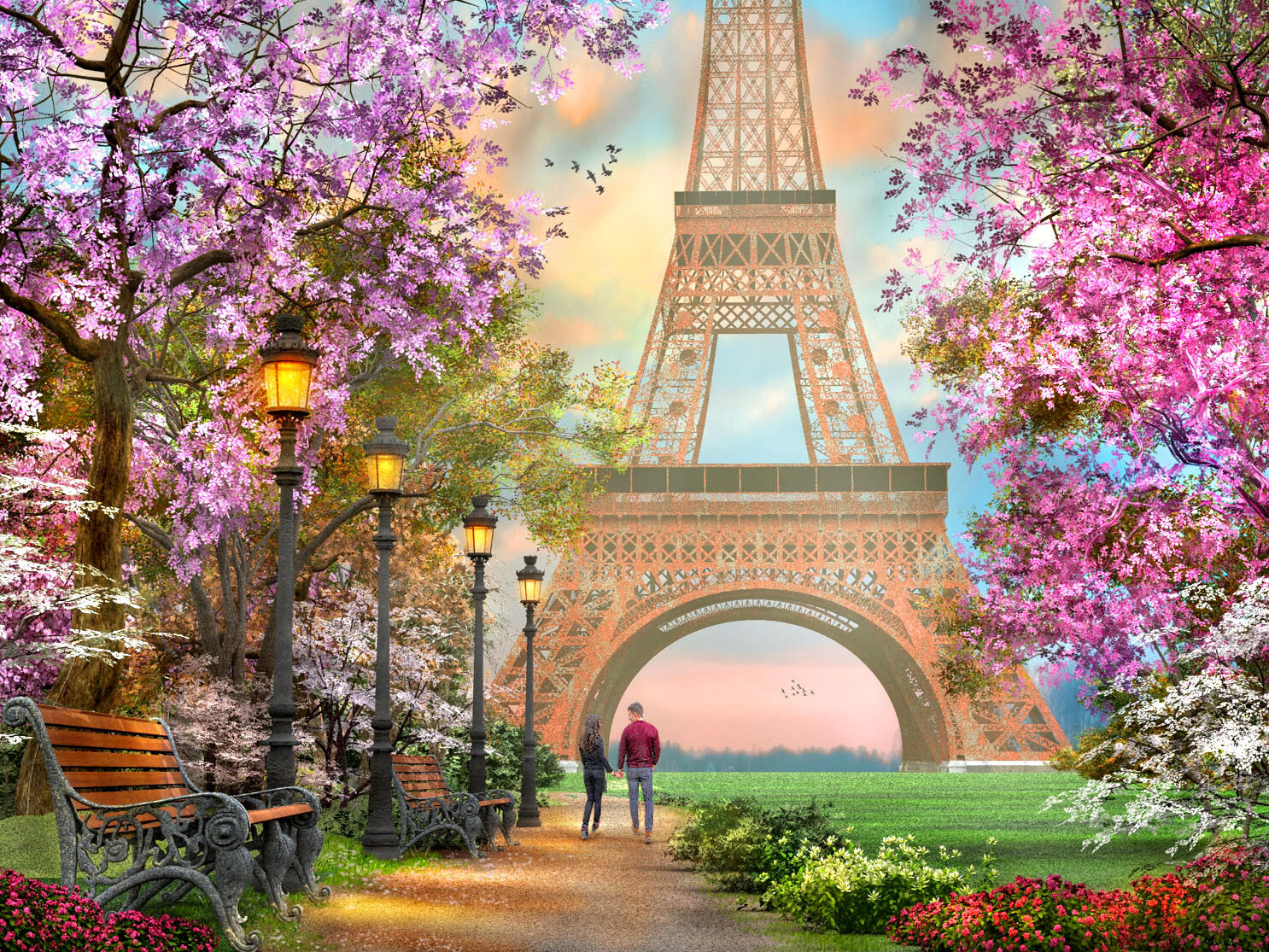 Dominic Davison Springtime Paris Romance