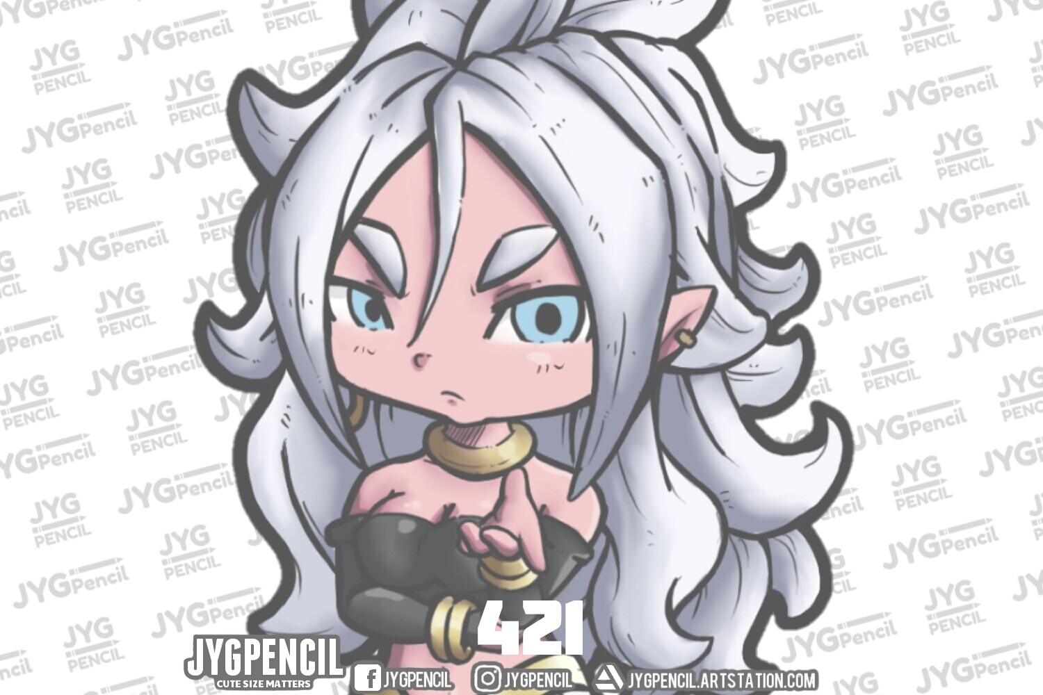 CHIBIGENIX - 421: Android 21 (good form)