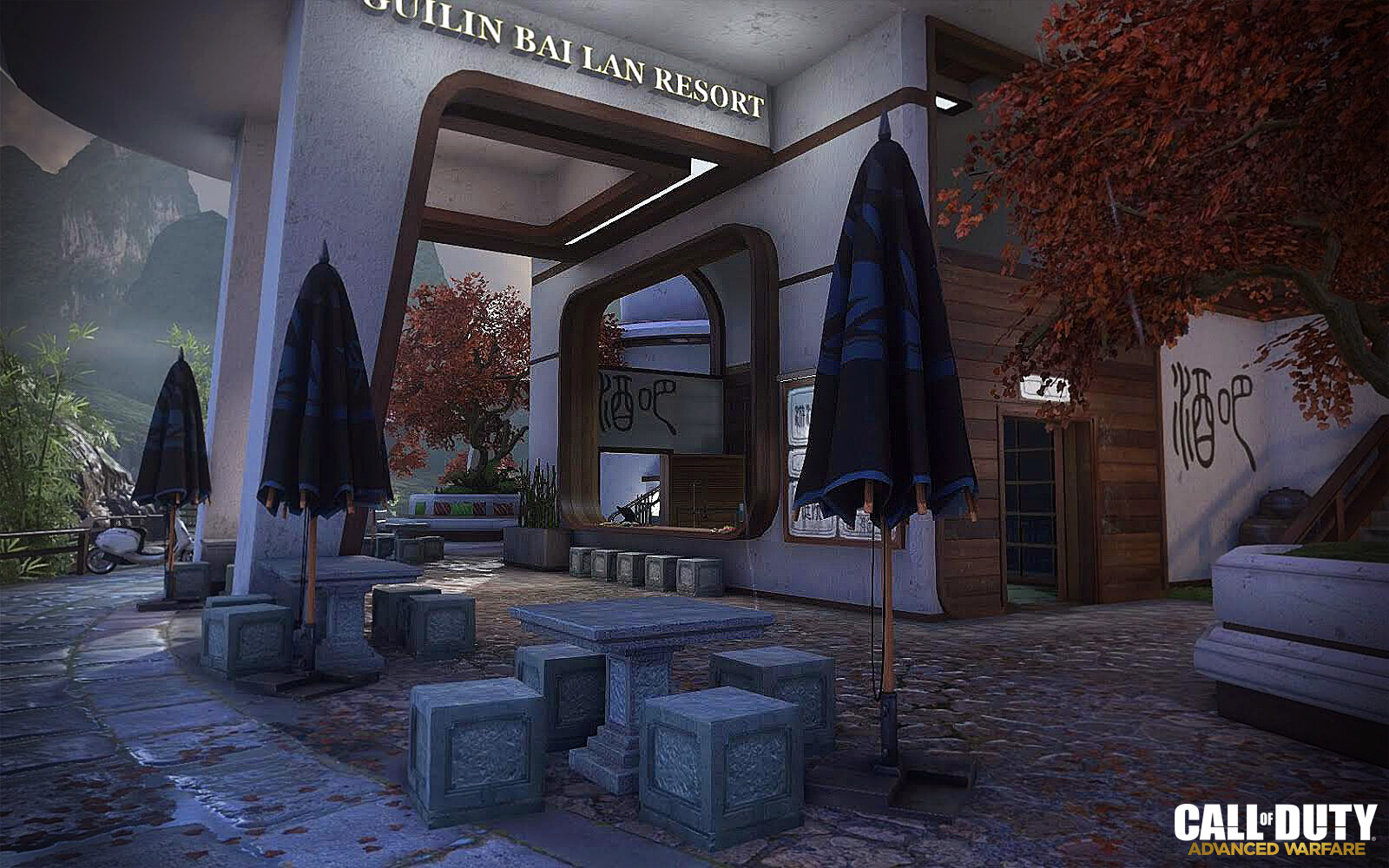 Exclusive Call of Duty Advanced Warfare RETREAT Multiplayer map