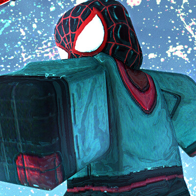 Spider Man Miles Morales Roblox - roblox black suit spiderman shirt