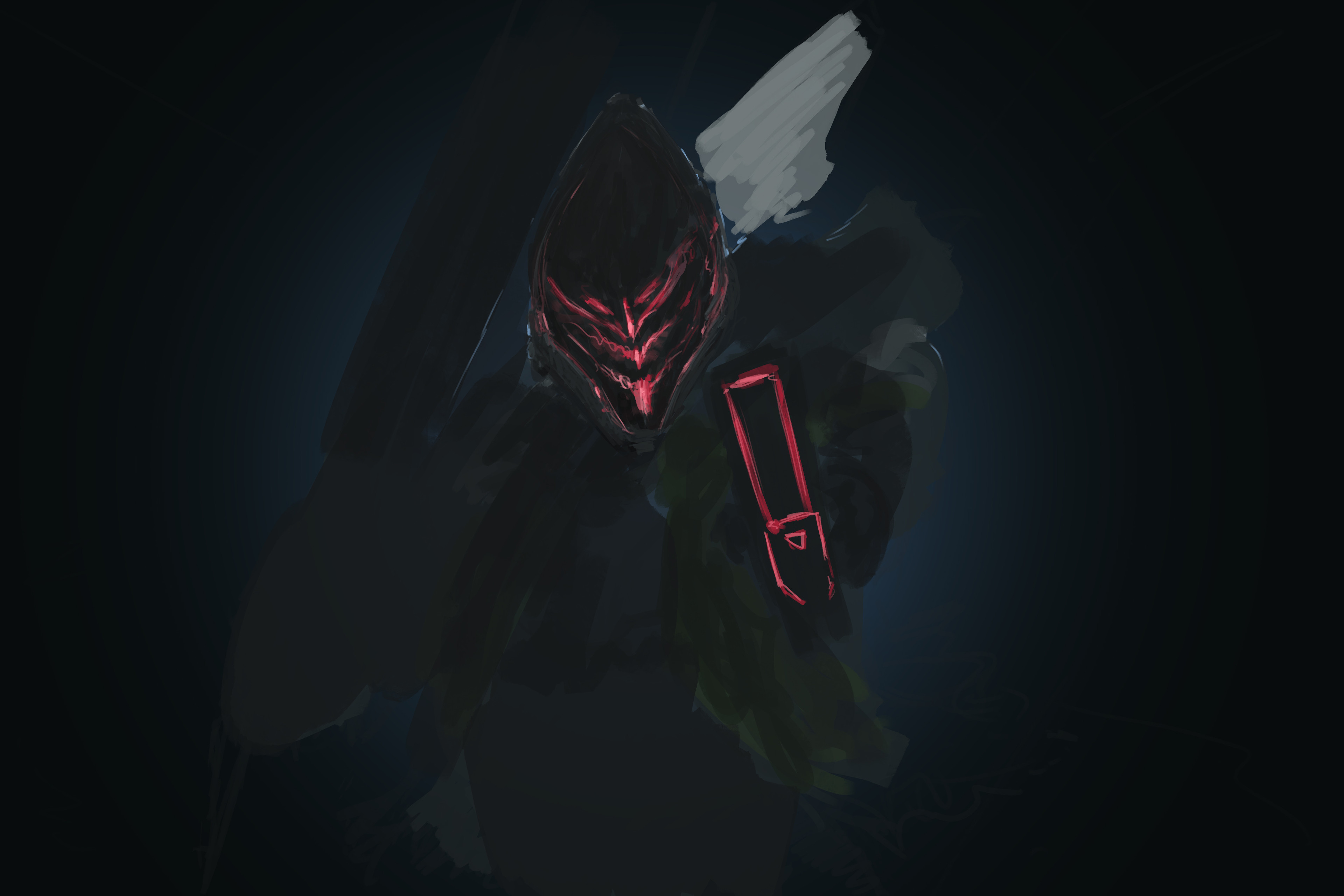 Art Of Bryan Salvador Project Jhin Fan Art 1919 project jhin 3d models. project jhin fan art