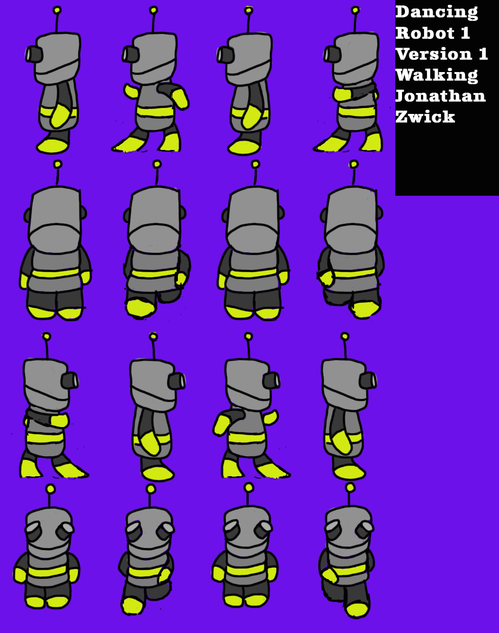 Dancing robot project top