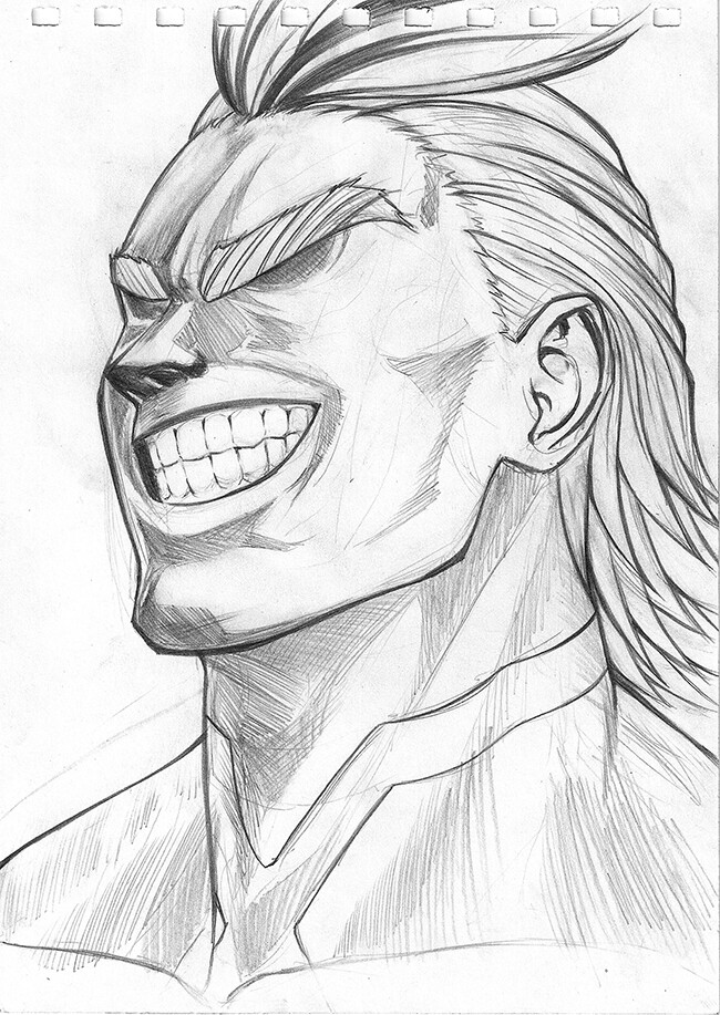 Artstation All Might Boku No Hero Academia Gustavo Garcia My hero academia sketches character design drawings my hero academia shouto anime hero anime characters fan art. boku no hero academia gustavo garcia
