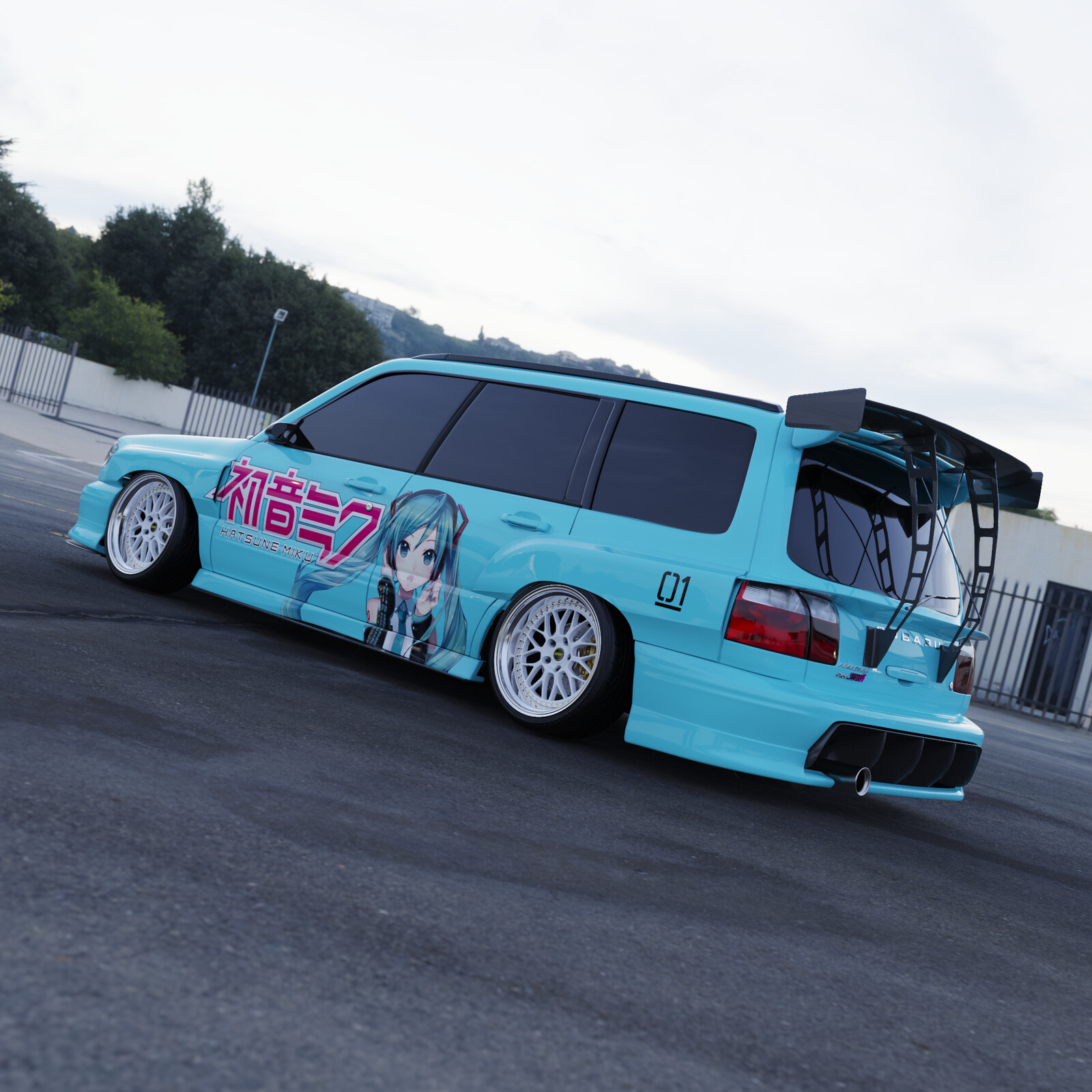 subaru forester wide body kit