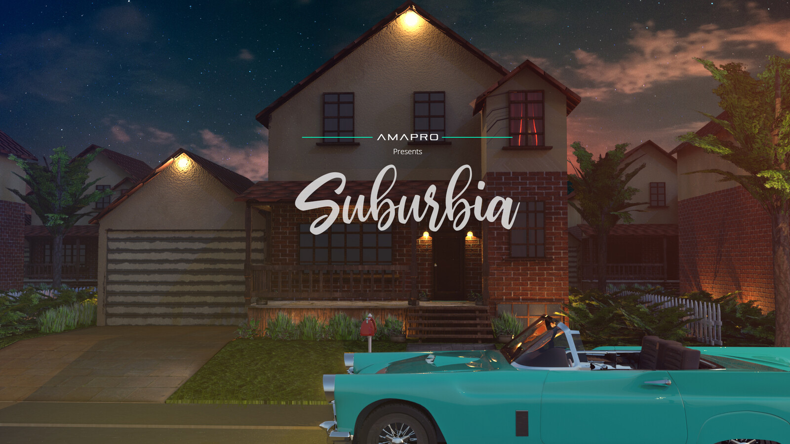 scene composition i did for my groups upcoming short film "suburbia". modeled by Benson, Iliana, Ring and Yuto.
uv, textures, rendered and composition by me