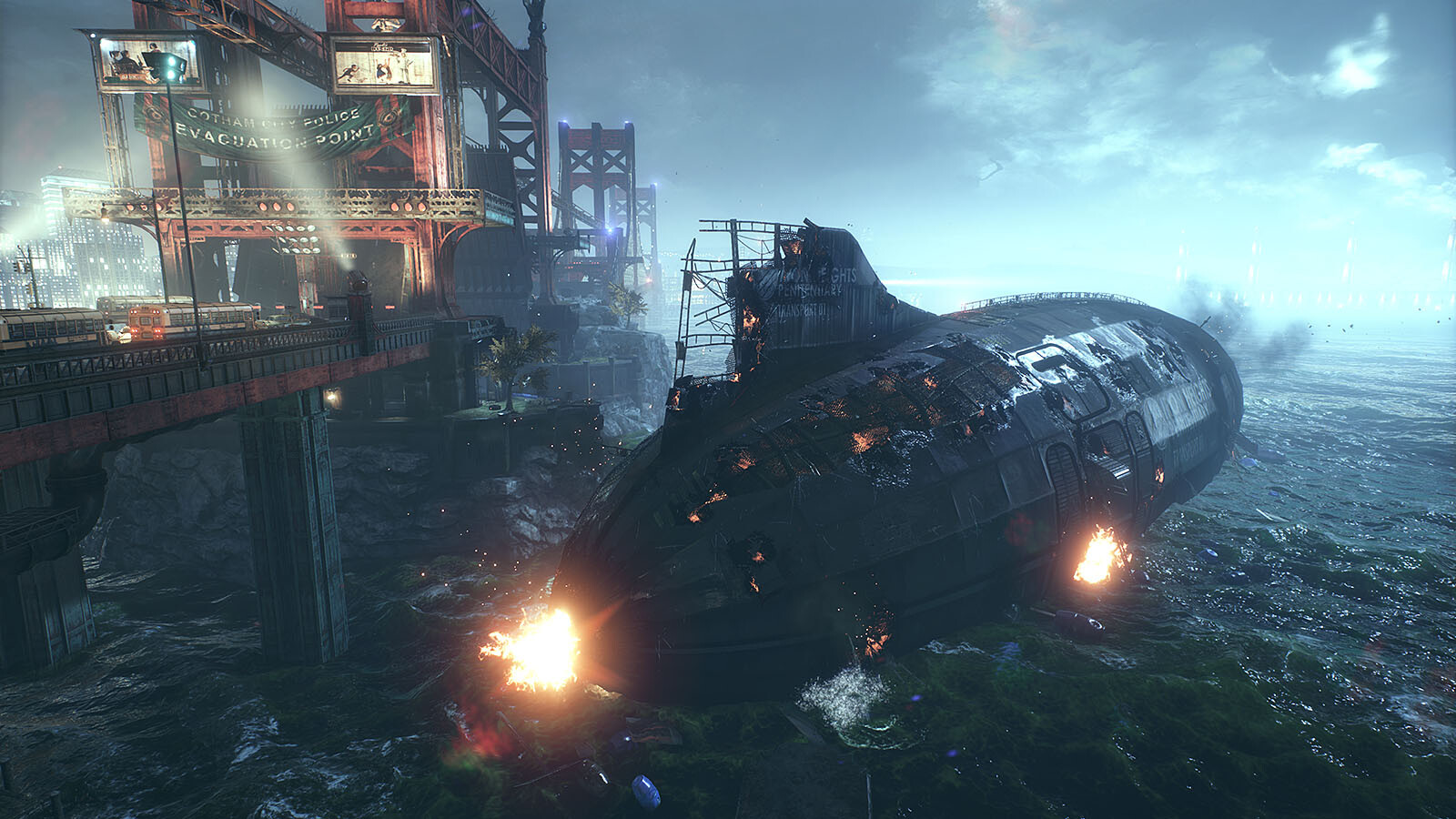 bondhan-kimbalazani-batman-arkham-knight-dlc-iron-height-penitentiary-airship