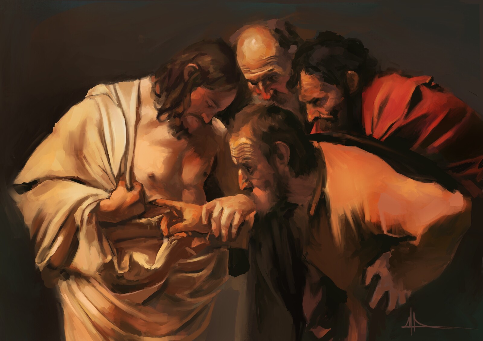 La incredulidad de Santo Tomás