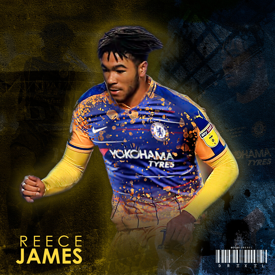 Drexel Designs Transfer Wallpaper Half Half Inspired By B R Football Reece James Drexel Designs Transfer Wallpaper Half Half Inspired By B R Football Reece James