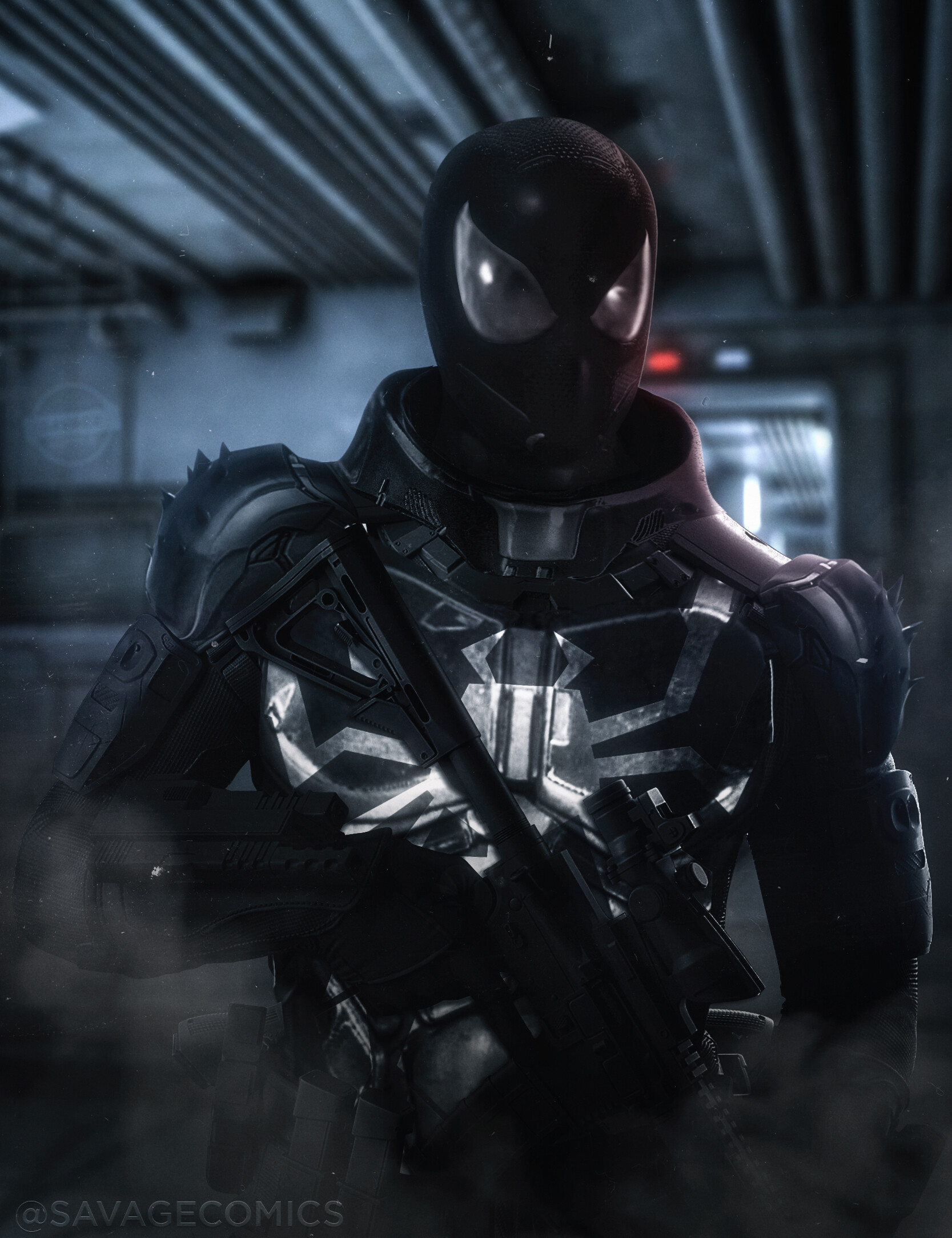Artstation Agent Venom Mcu Savage Comics