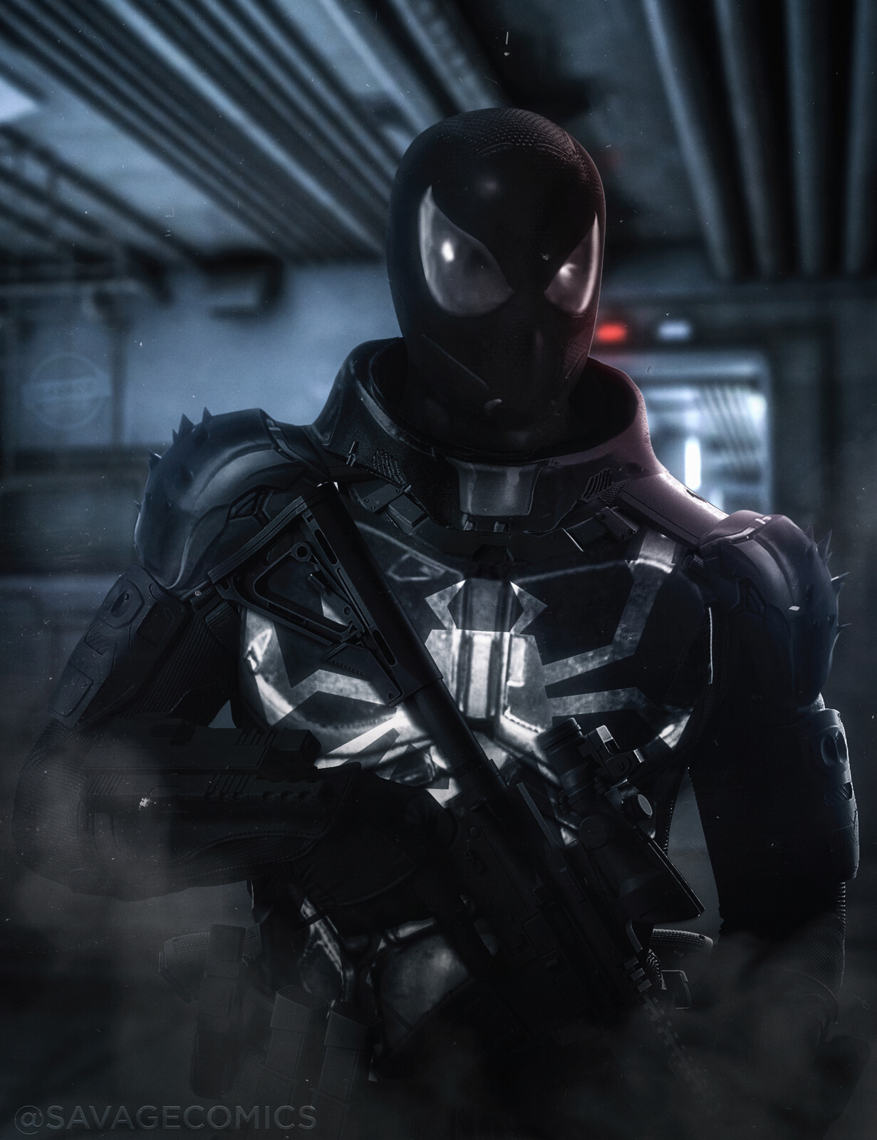Artstation Agent Venom Mcu Savage Comics