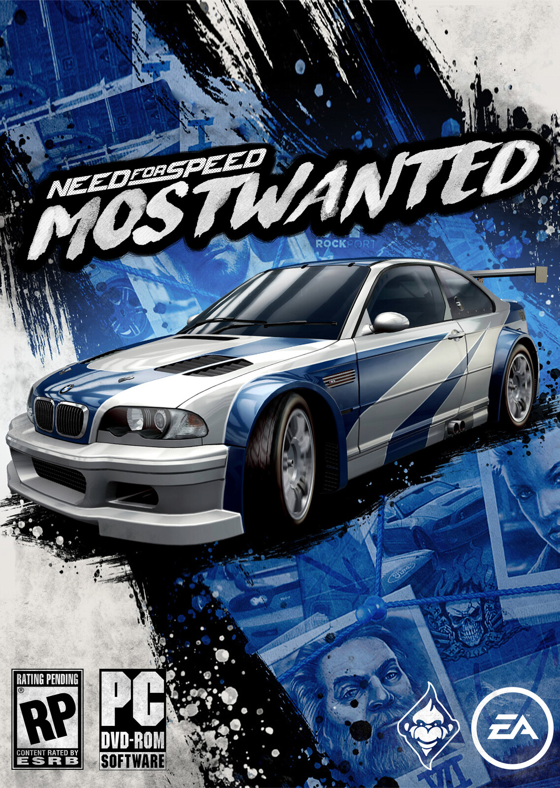 Need for Speed MostWanted (Rendition based on NFS NL graphics - added shades)