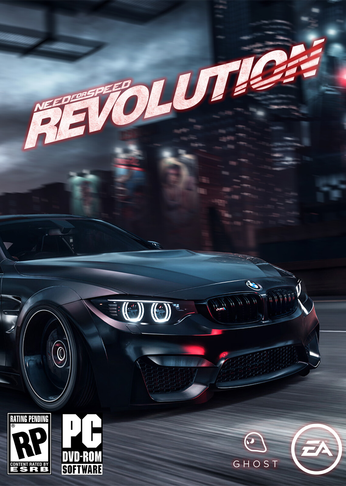 Need for Speed Revolution (Original Idea - image by Mikhail Sharov).