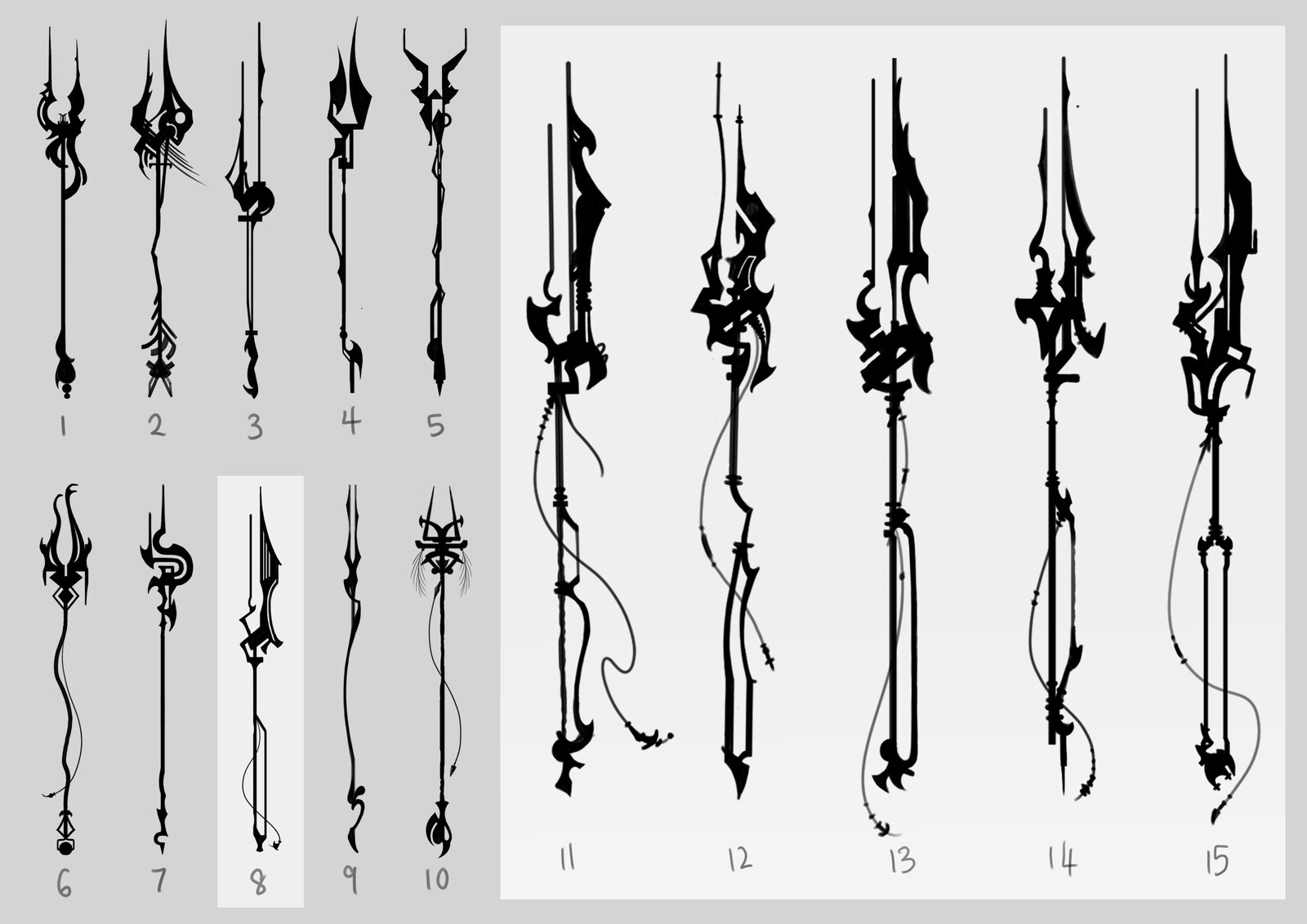 Artstation Weapon Design Bident Alicia Png