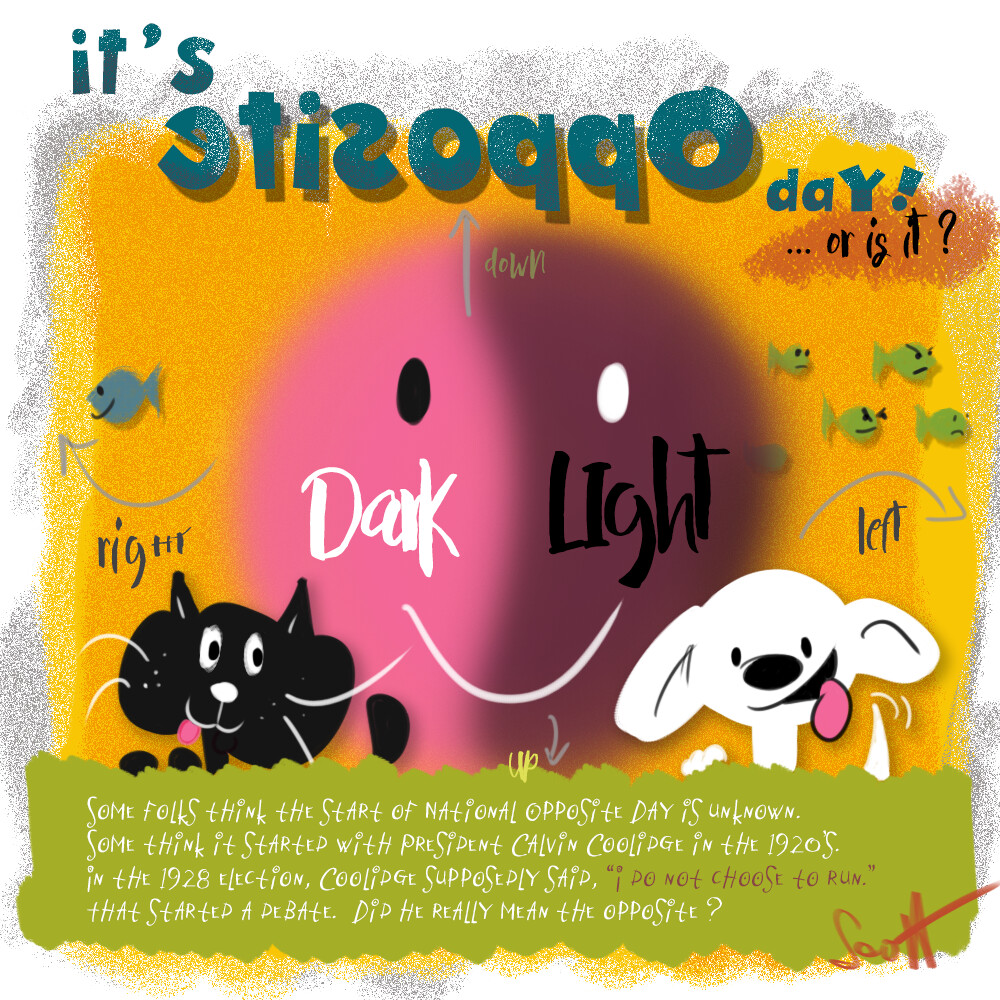 Scott Sanok Happy Opposite Day