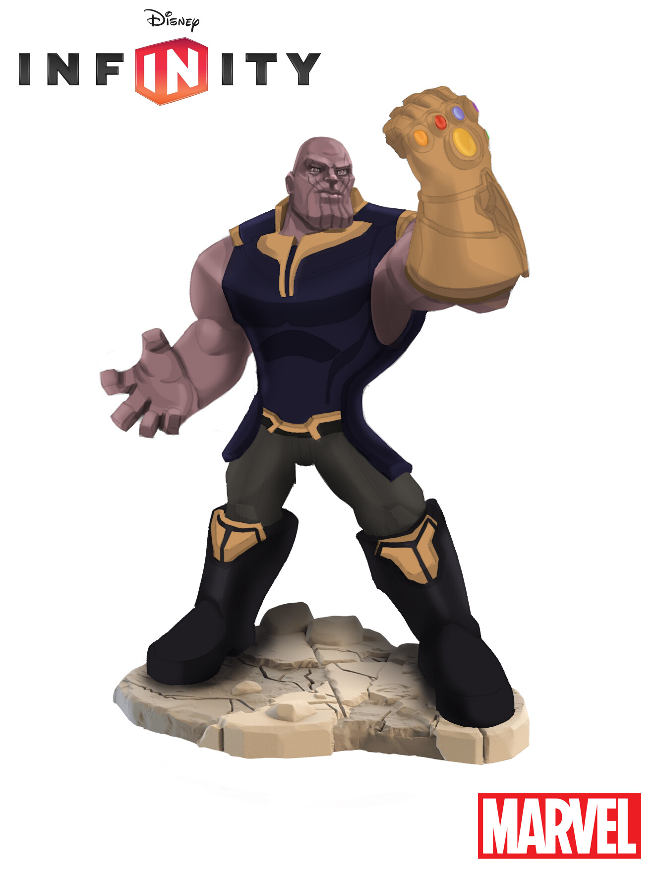 Disney infinity shop 3.0 thanos figure
