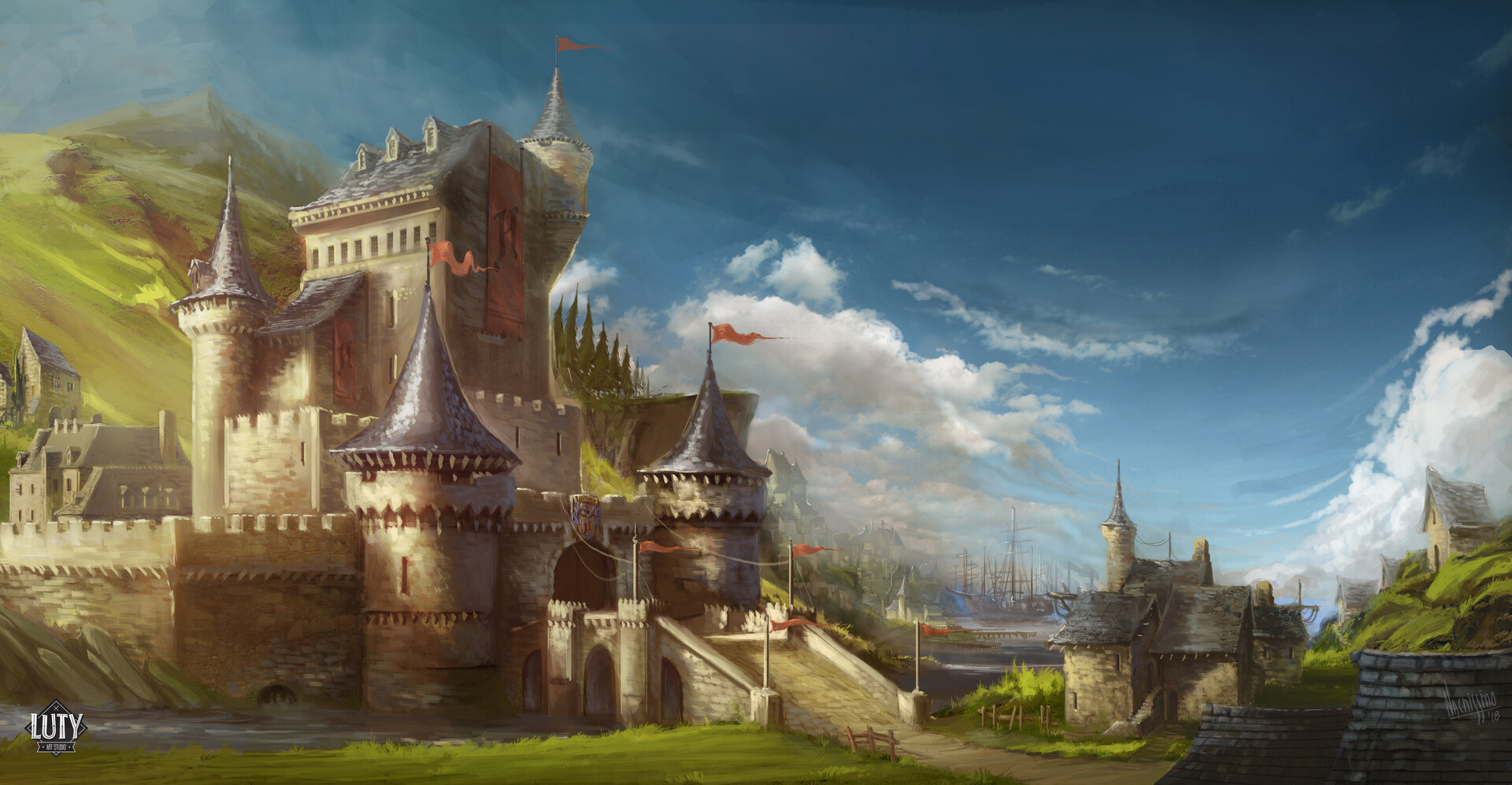 ArtStation - Hamelin Castle