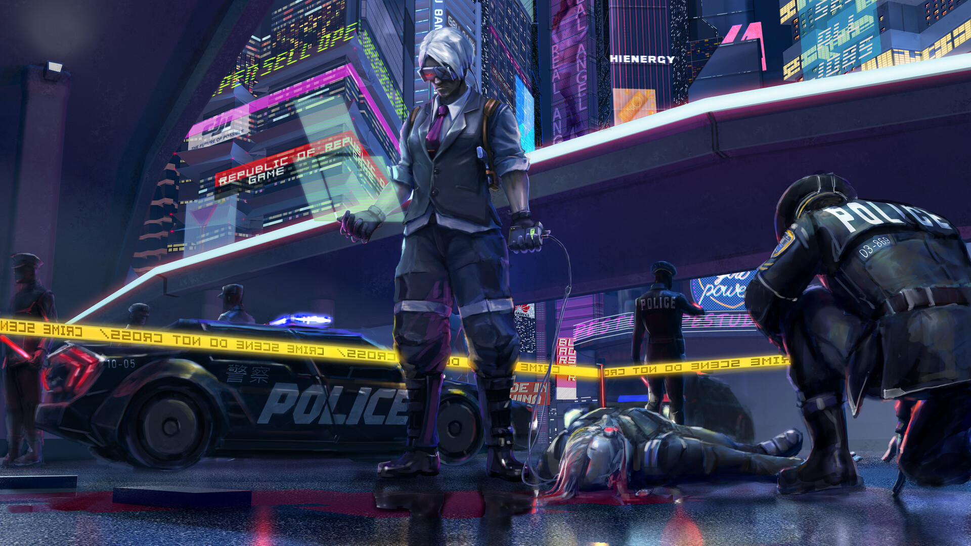Artstation Detective Cross Reality Dongyang Wang