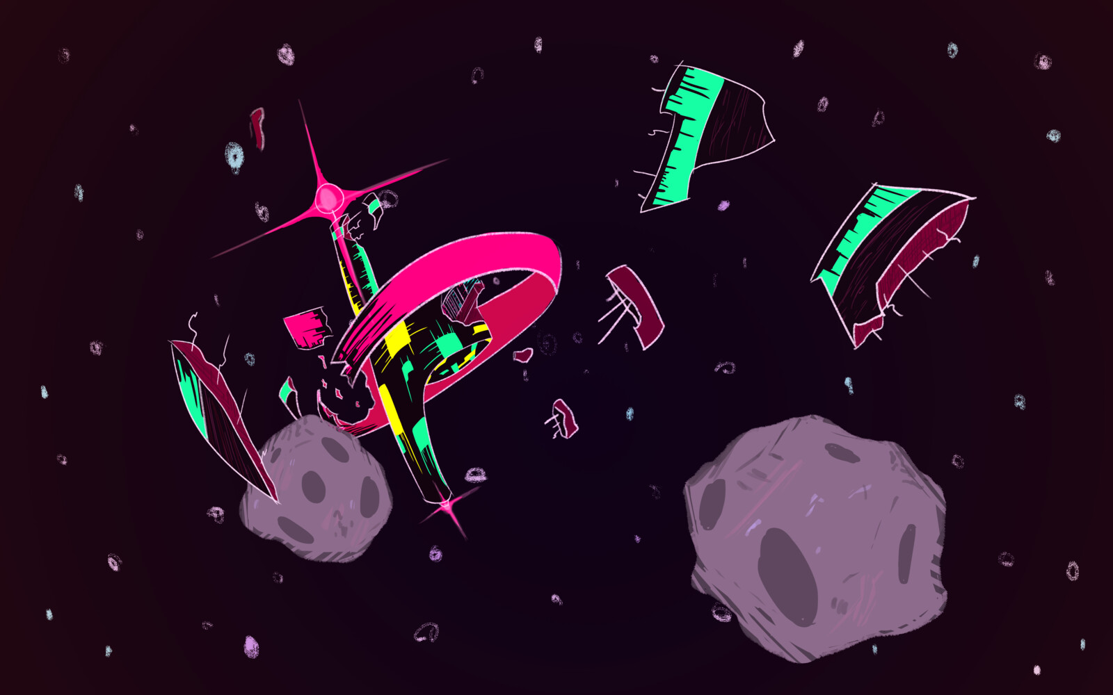 Final Frontier backgrounds (ToonR Backgrounds)
