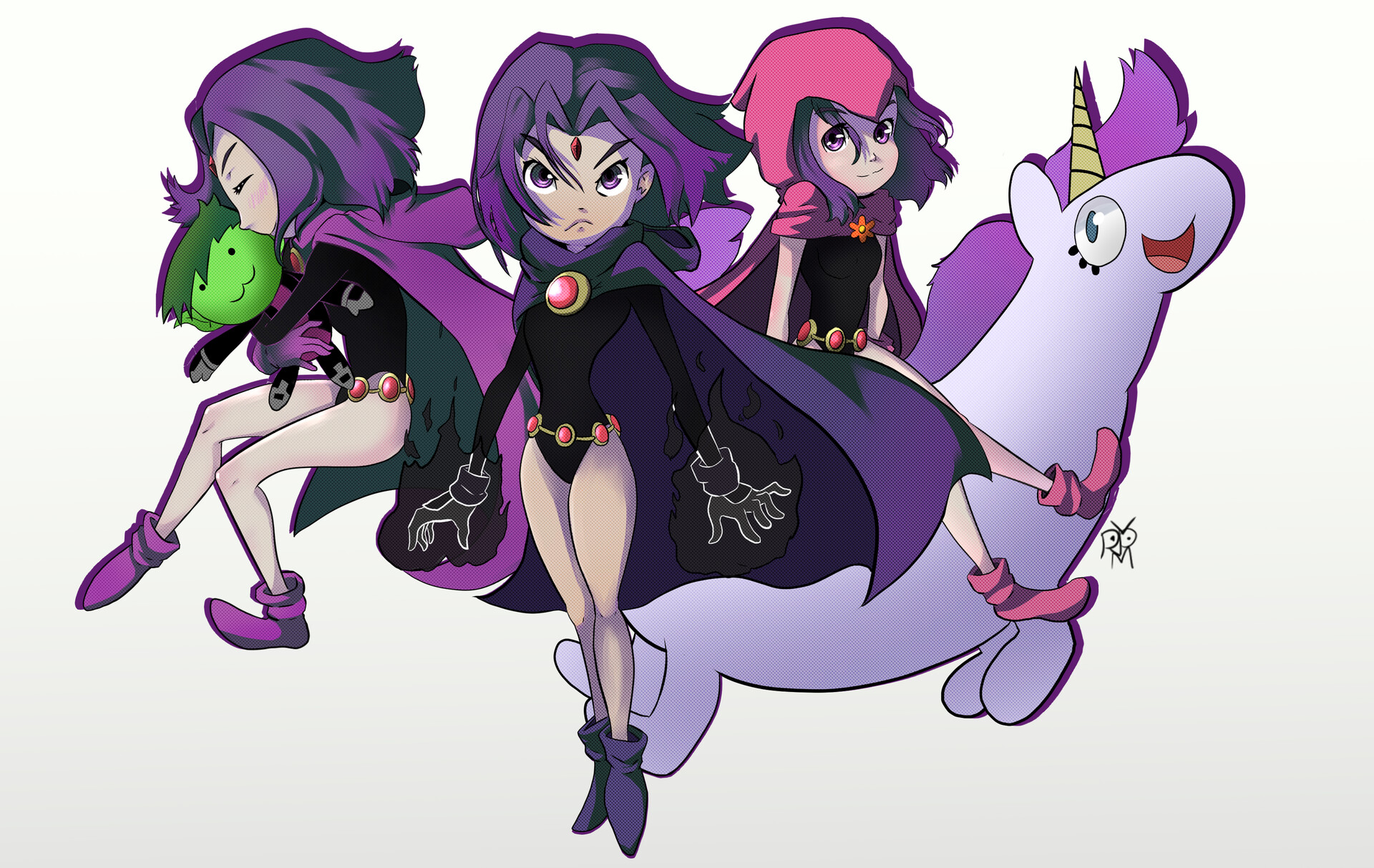 Artstation Ravens Teen Titans Rodrigo Mercado