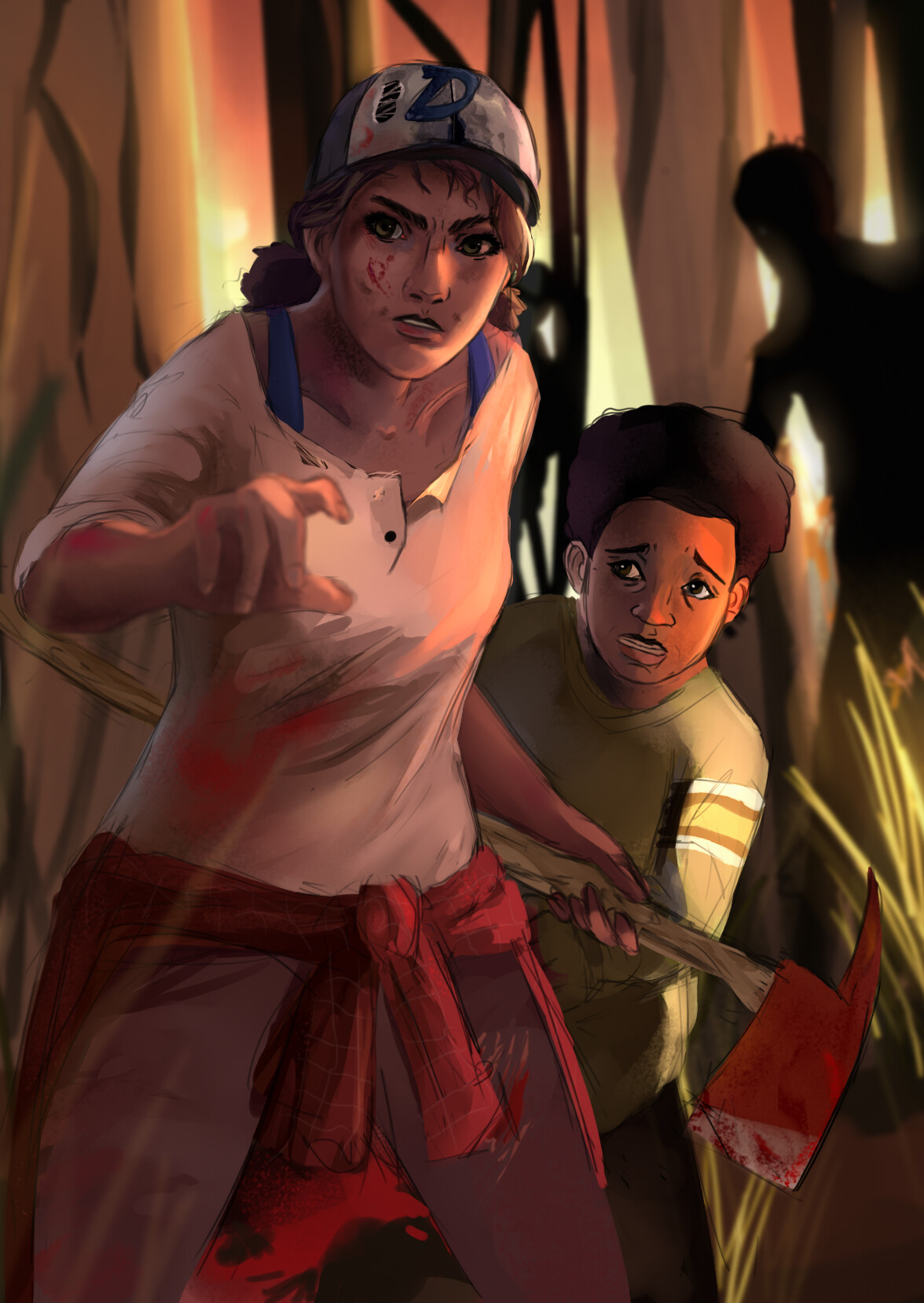ArtStation Clementine and AJ