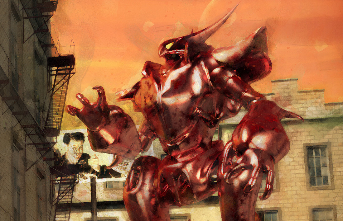 The Invaders - detail