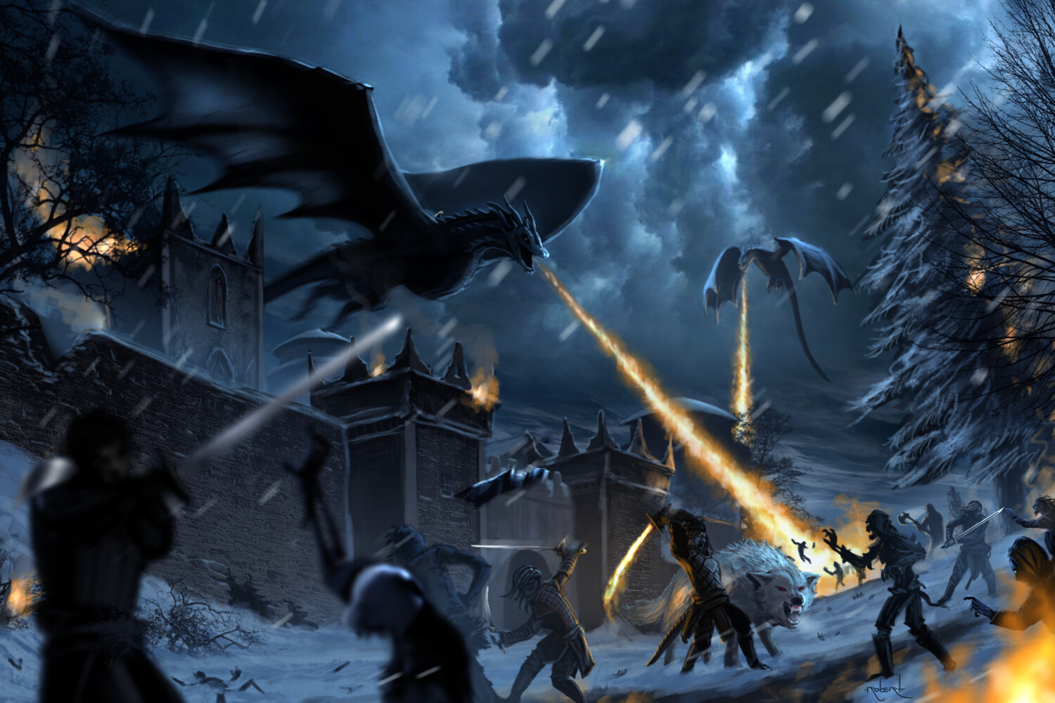New Feature: RTS Battle Event Siege of Winterfell  - Game of