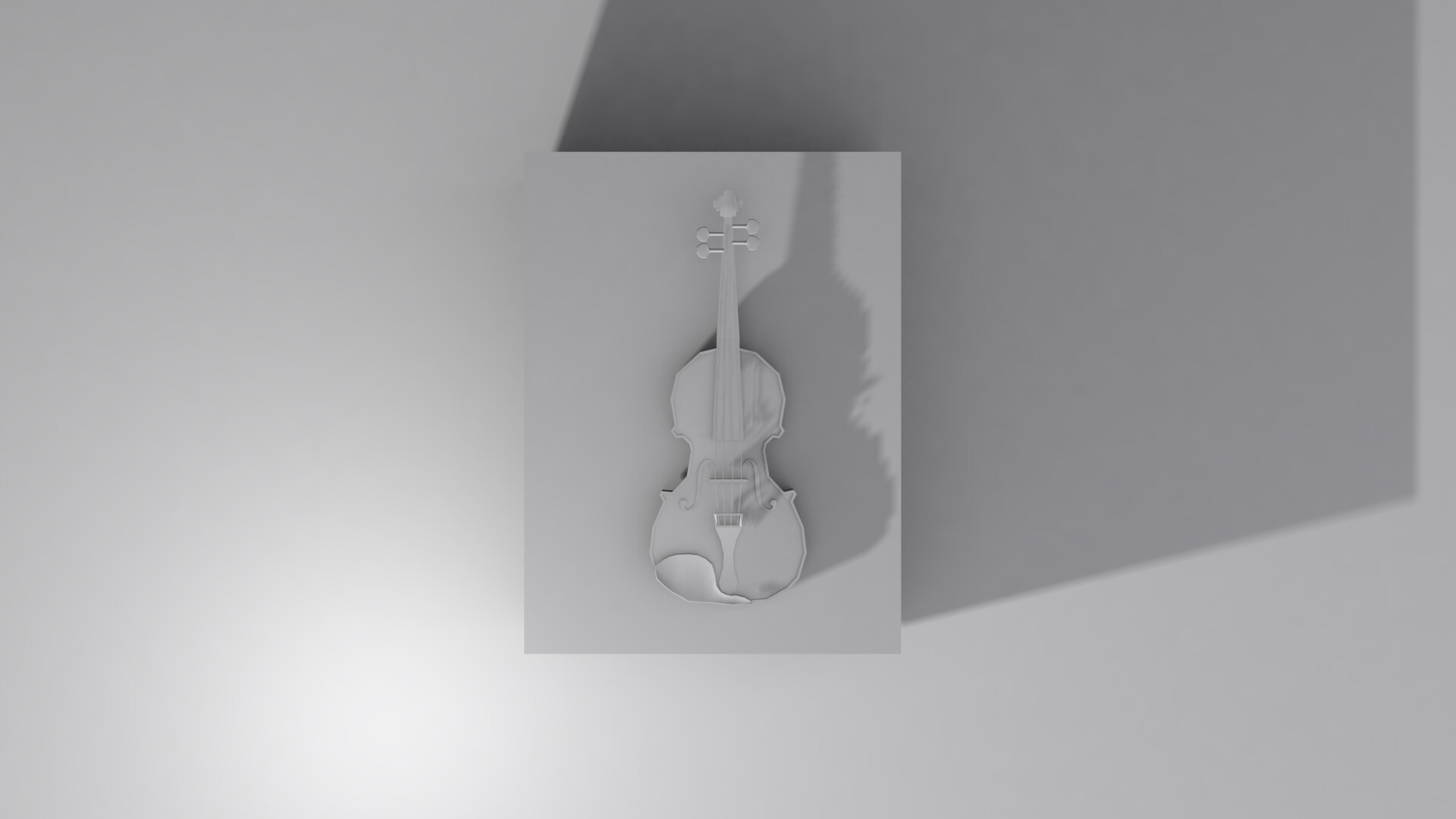 Artstation Violin 3d Model Marleen Eijkemans
