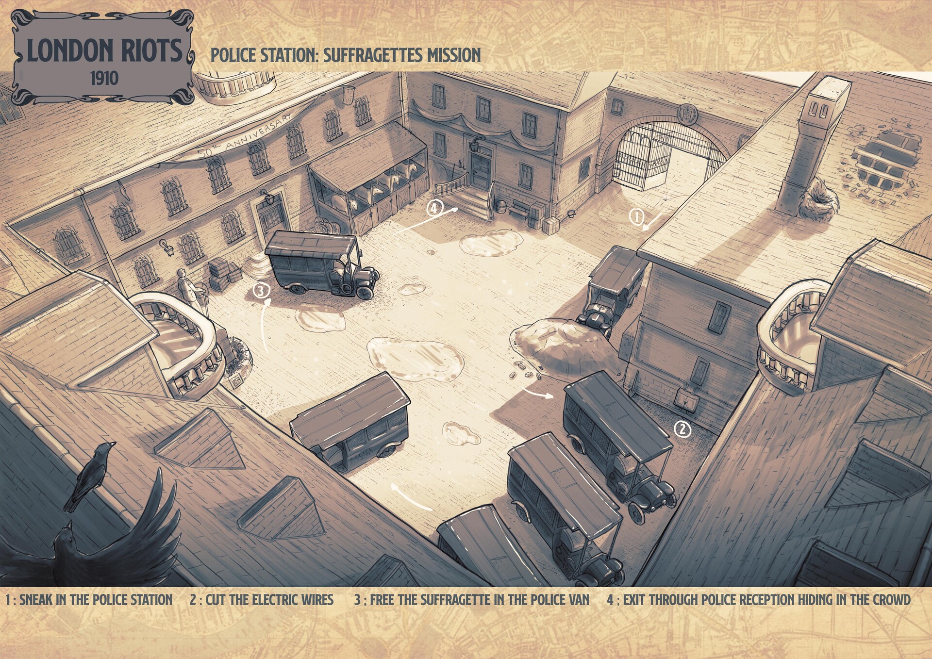 ArtStation - London Riots