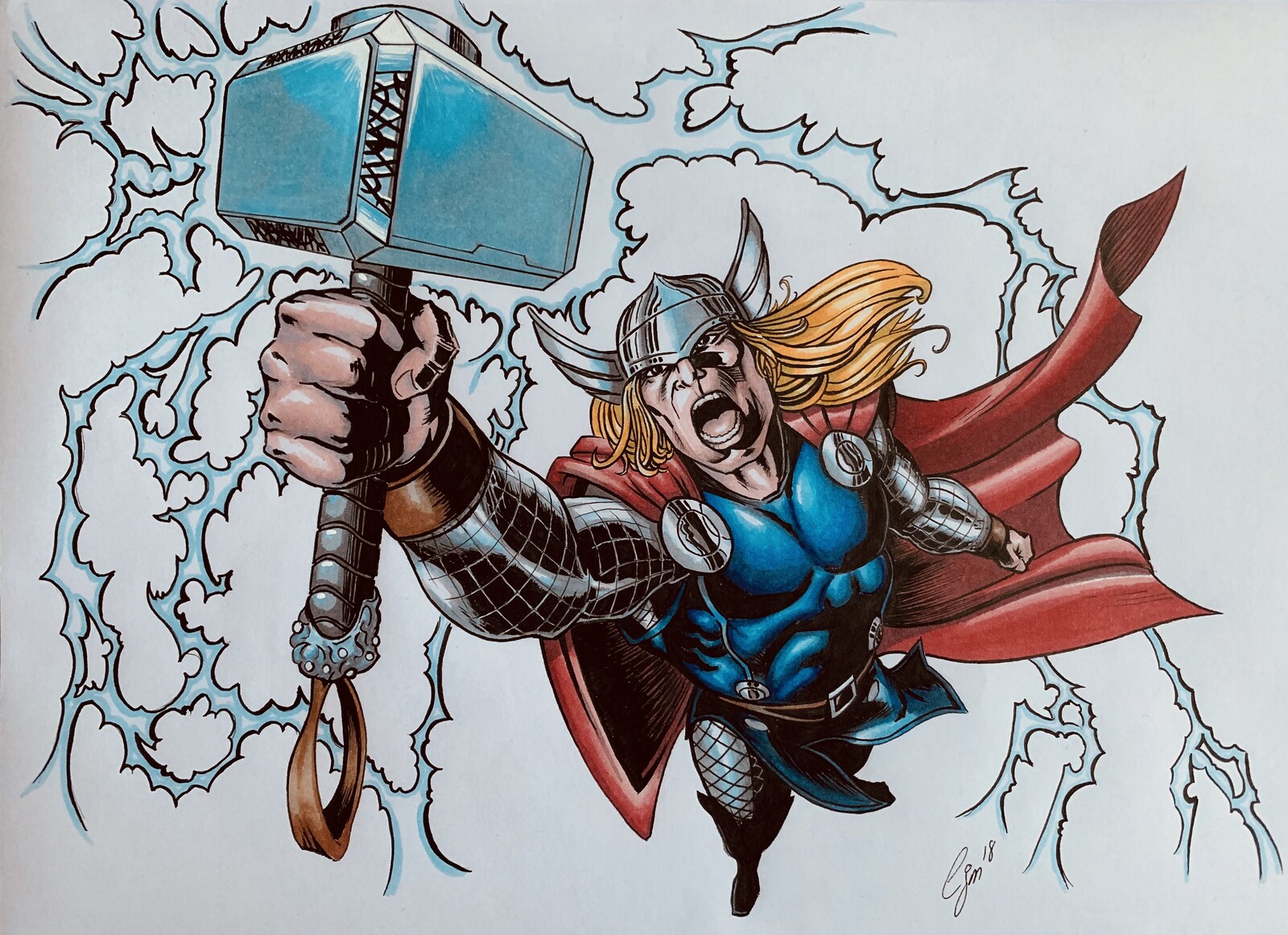 Colin Merrick Thor God of Hammers