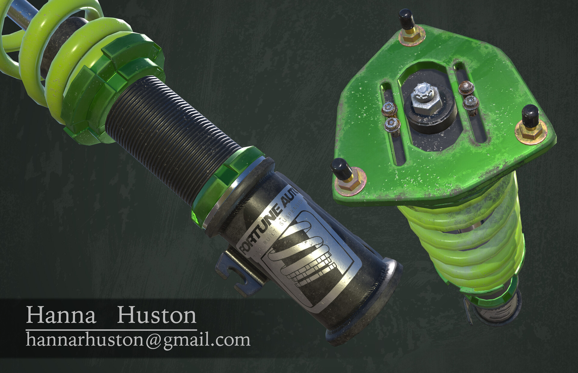 Hanna Huston Fortune Auto Coilover