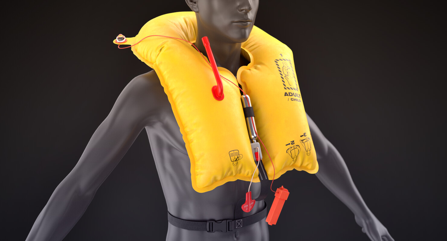 Life Jacket 3D model