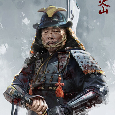 David benzal samurai character c