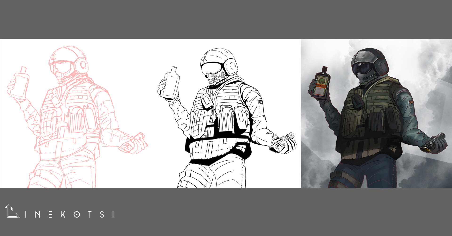 Artstation Hibana And Jager From Tom Clancy S Rainbow Six Siege Liya Bohnat