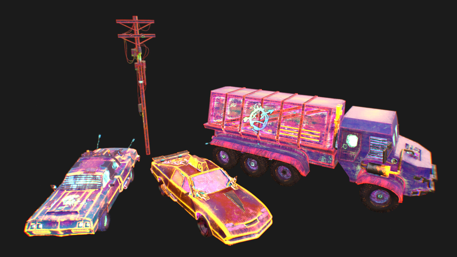 The caravan : weak P., Speed Gobelin &amp; Spider Truck