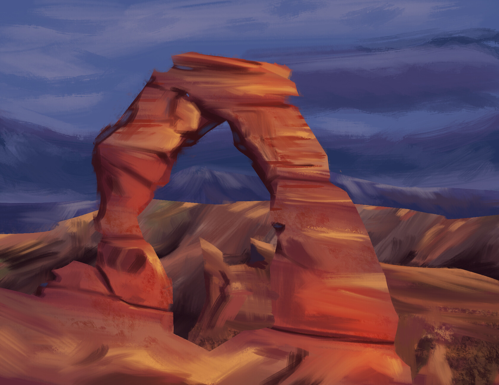 ArtStation - Rock Scenery Study