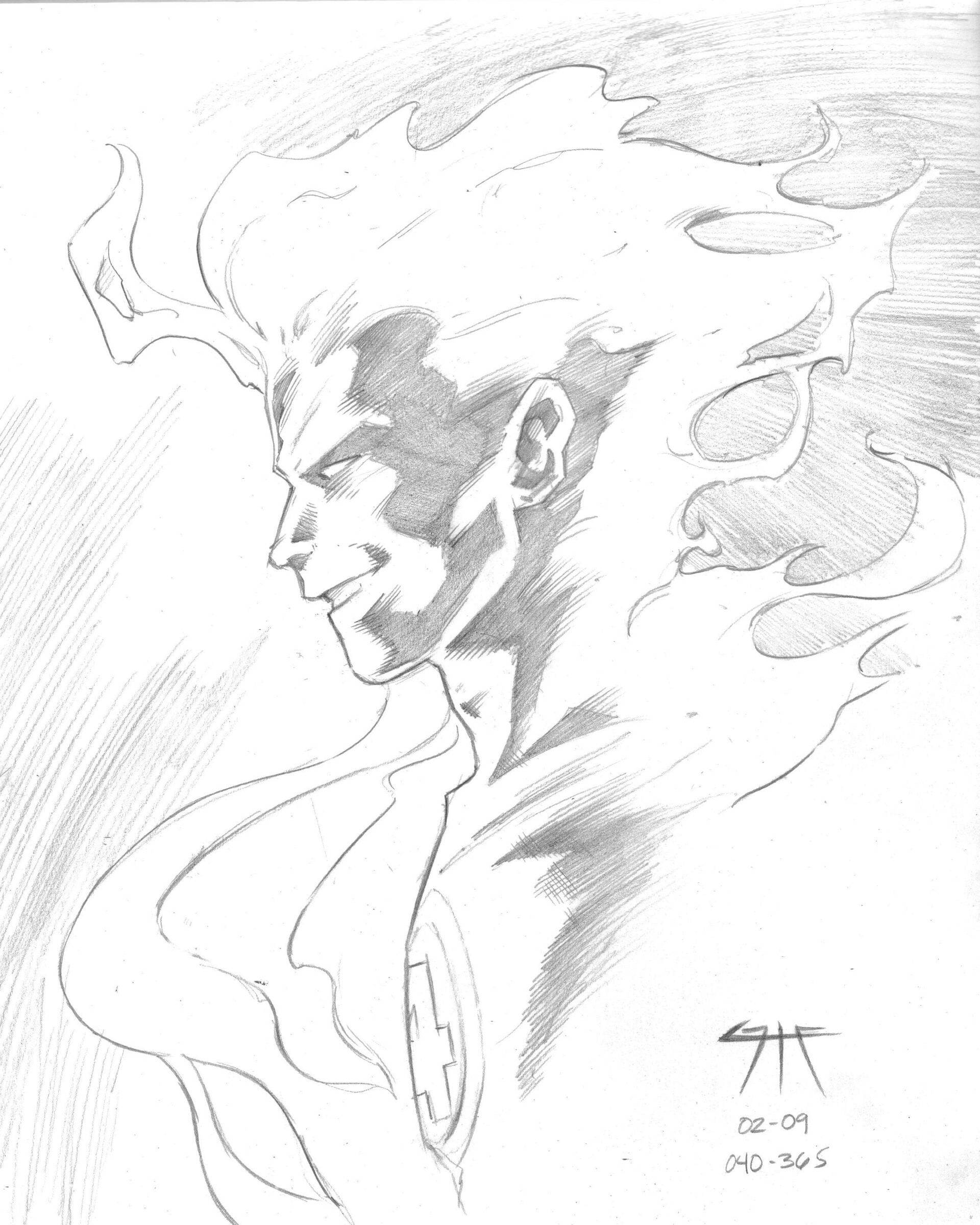Artstation - 040-365 Human Torch