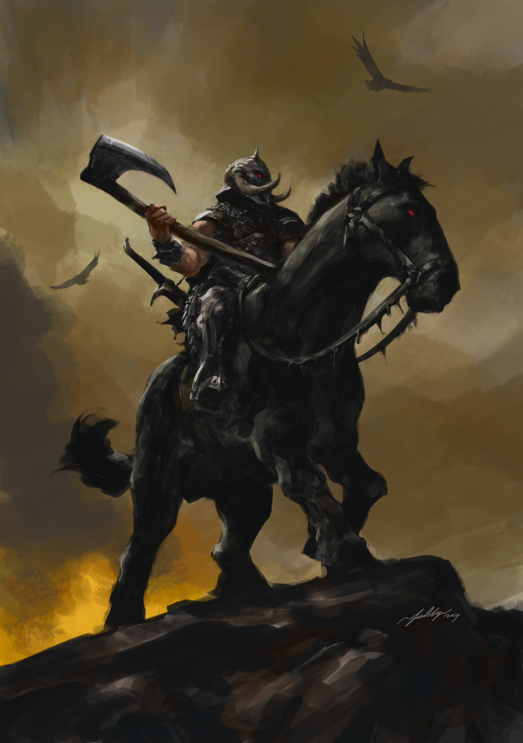 Artstation Frazetta Tribute Fadly Romdhani