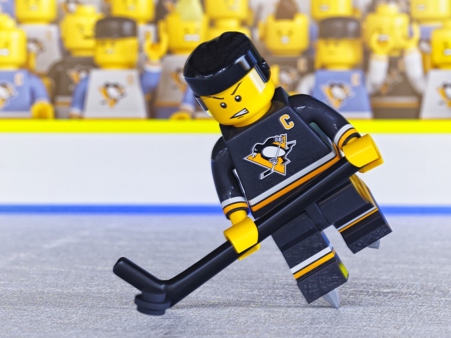 Lego hockey top